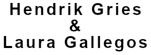 Hendrick Gries and Laura Gallegos